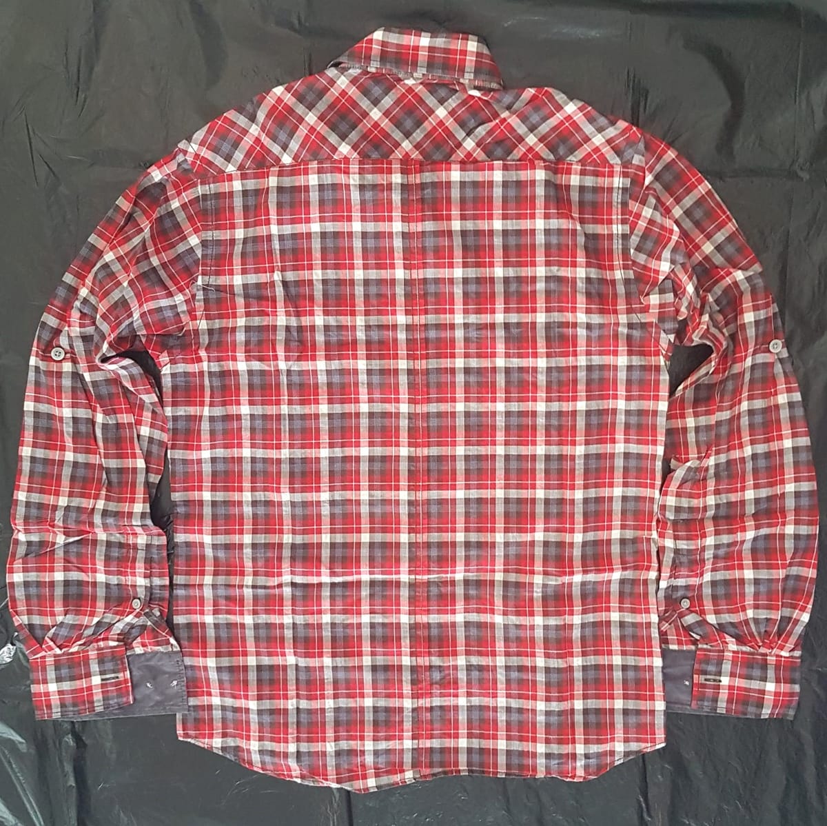 Lee Cooper Retro Lee Cooper Designer Plaid Shirt, Cool Cowboy Top, Cosmopolitan, American Classic, Western Fashion, Sleek Design, Red Tartan, Luxury Denim Outfitter, Urban Style, Timeless Appeal, Pop Culture, Sophistication, Streetwise, Cult Street Fashion - Photo 3
