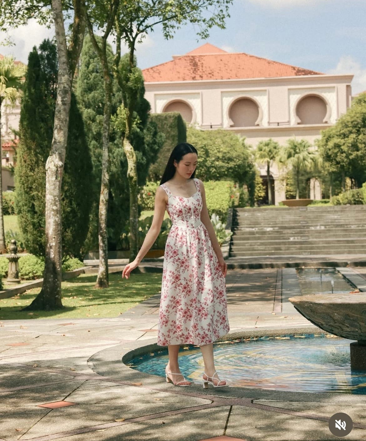 Lovet Abriana Padded Linen Corset Midaxi Dress - Photo 6