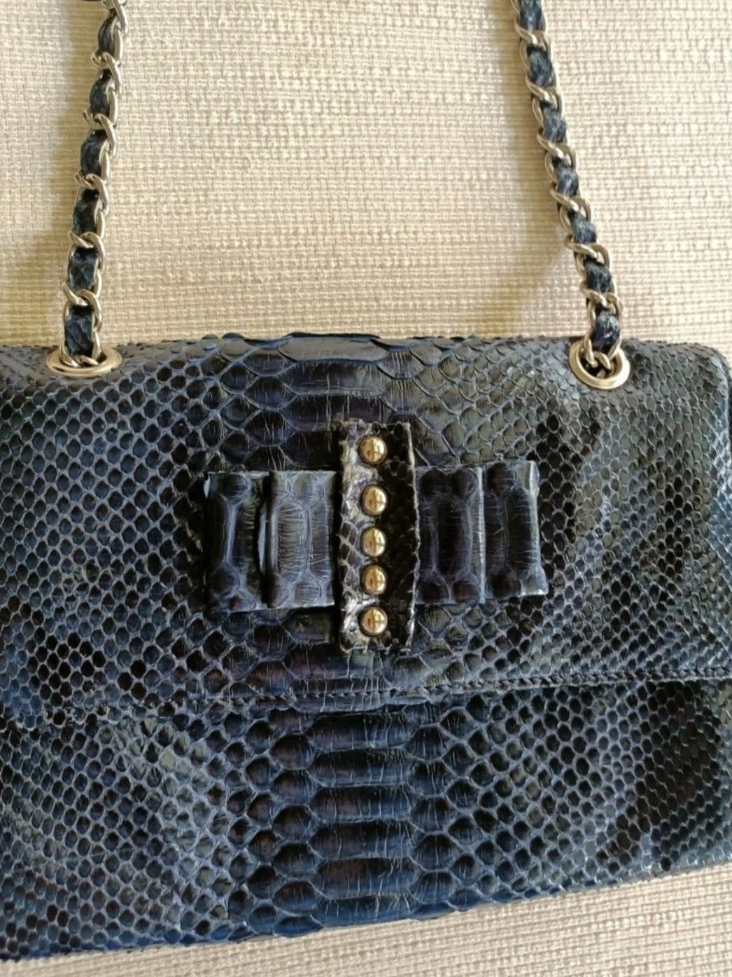 Chic CasLee snakeskin Chain Strap Bag - Photo 3
