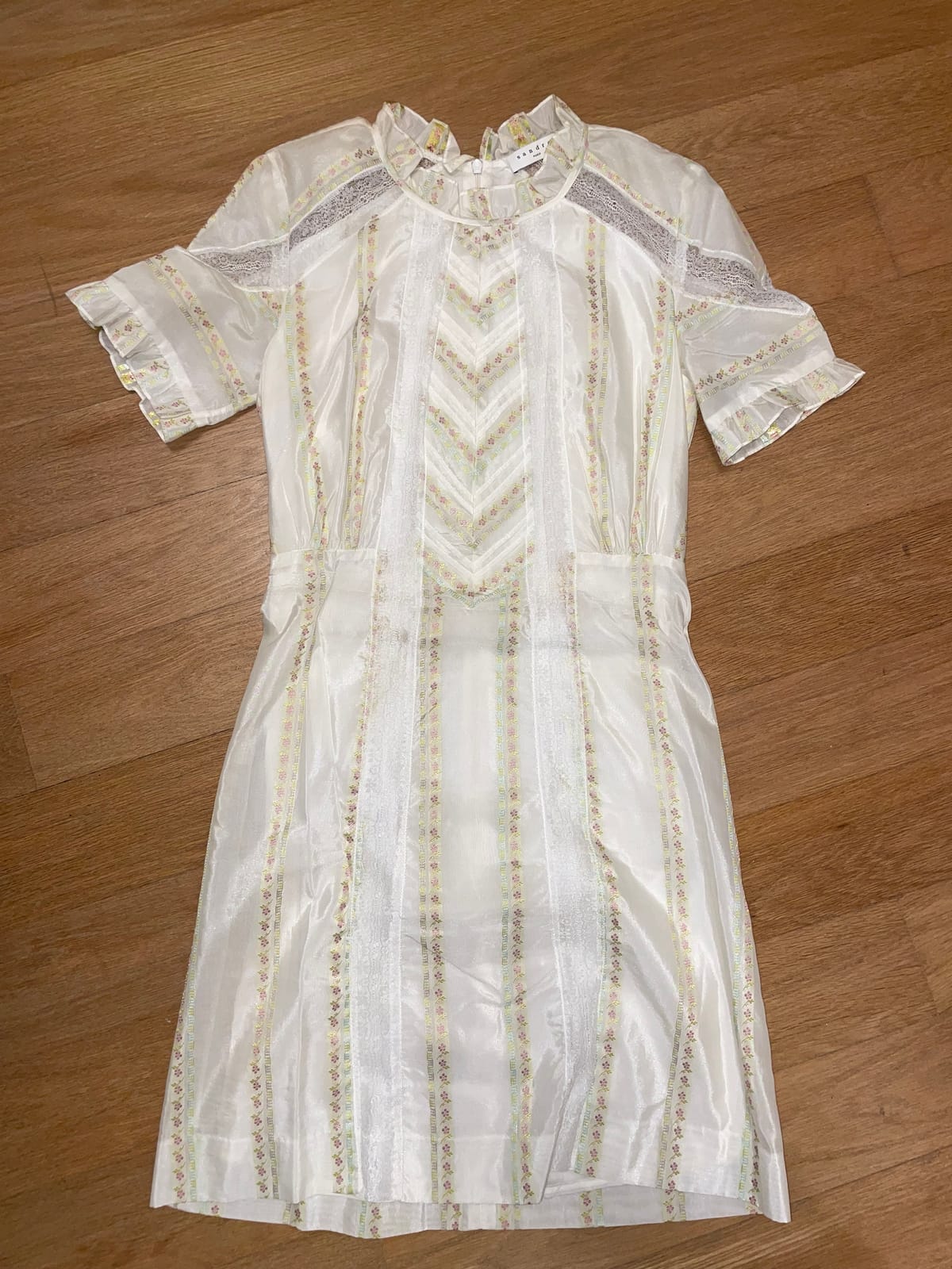 Sandro Vintage Floral Mini Dress