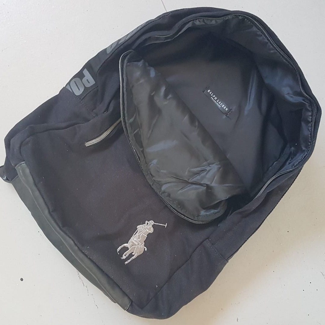 Ralph Lauren Original Ralph Lauren Backpack, Polo by Ralph Lauren from USA, Cool Rucksack, Cosmopolitan, Luxury Lifestyle, Ralph Lauren Fragrances, Black Haversack, Grey Ralph Lauren Polo Logo, Travel Pack, Urban Style, Timeless Appeal, Sophistication, Pop Culture - Photo 10