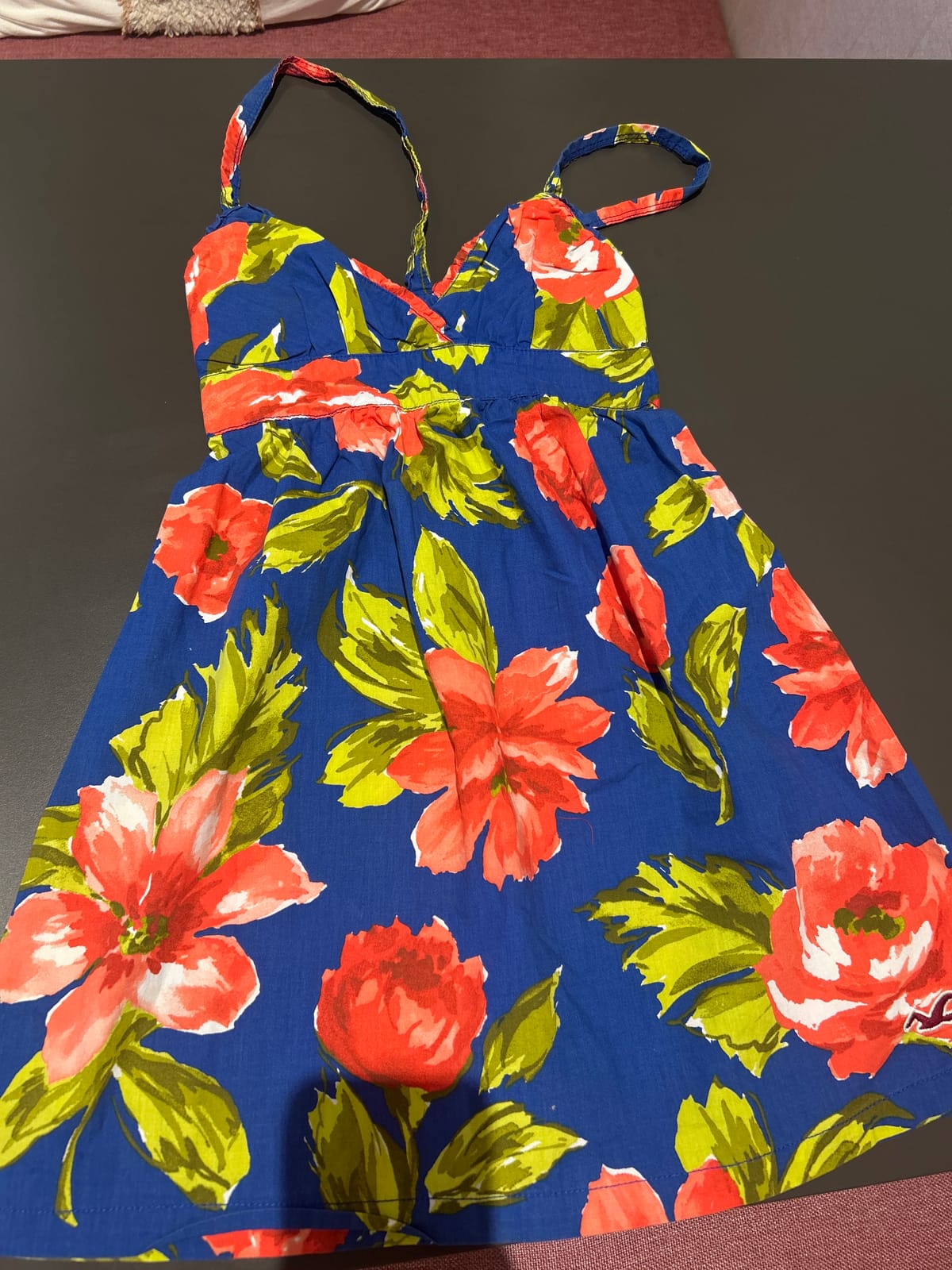 Hollister Bright Floral Summer Dress