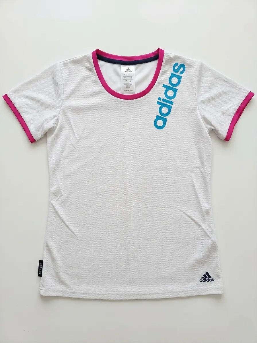 Adidas Adidas Women's White Training Sports Dri-Fit T-Shirt Top