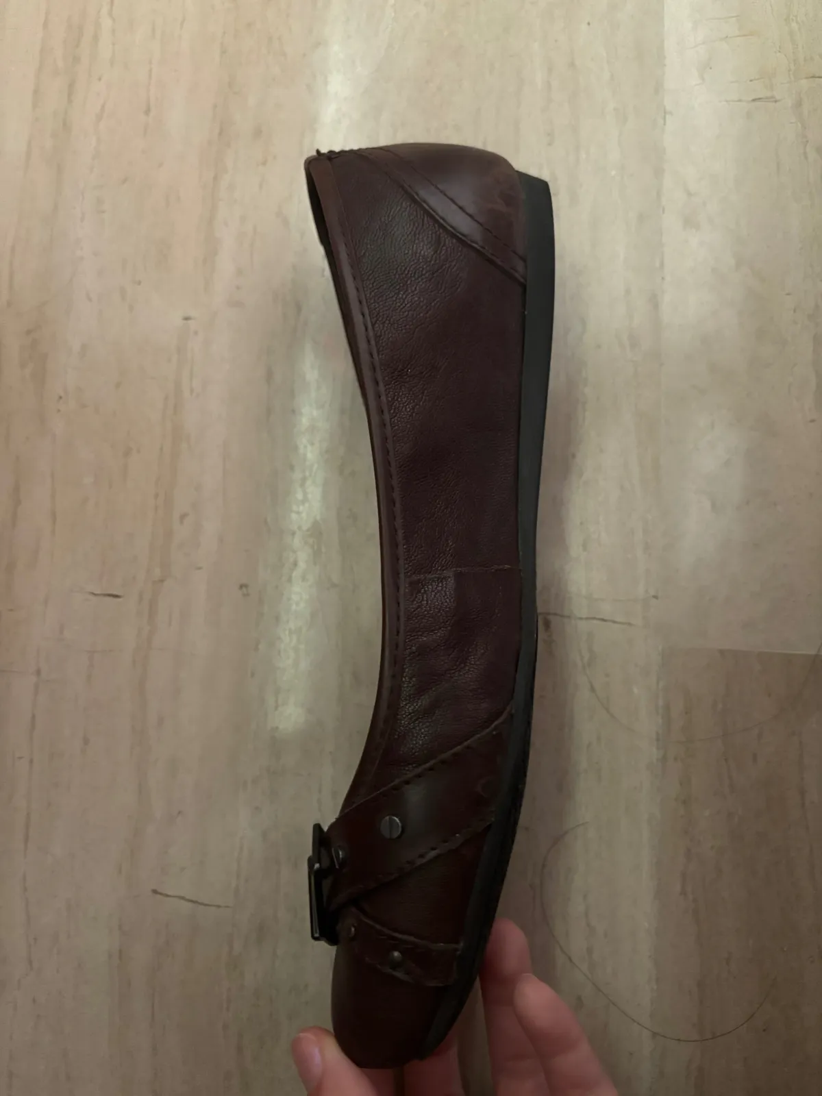 Gianni Bini Gianni Bini Leather Buckle Flats - Photo 6