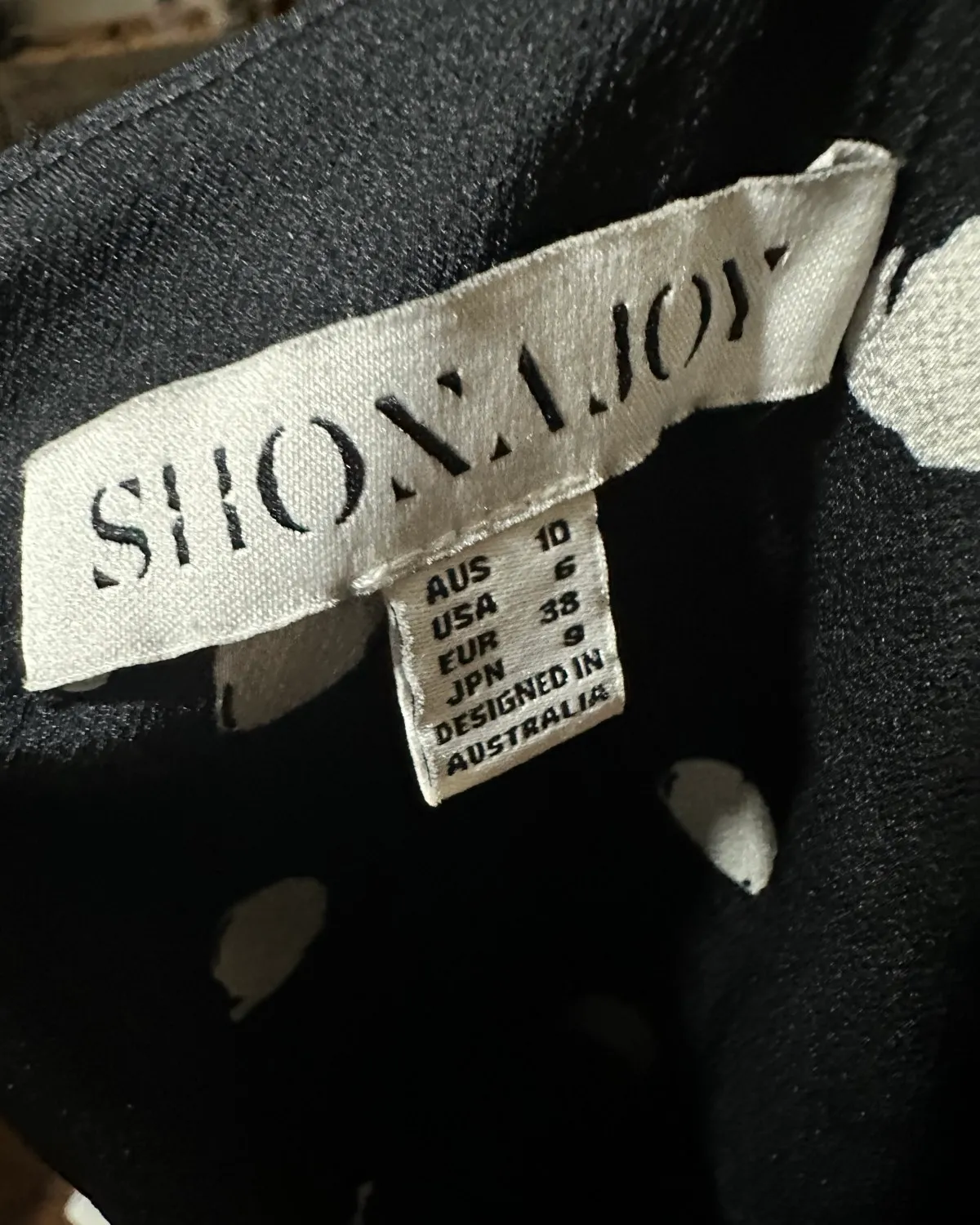 Shona Joy Shona Joy Polka Dot Bias Cut midi Dress — UK 10 - Photo 7