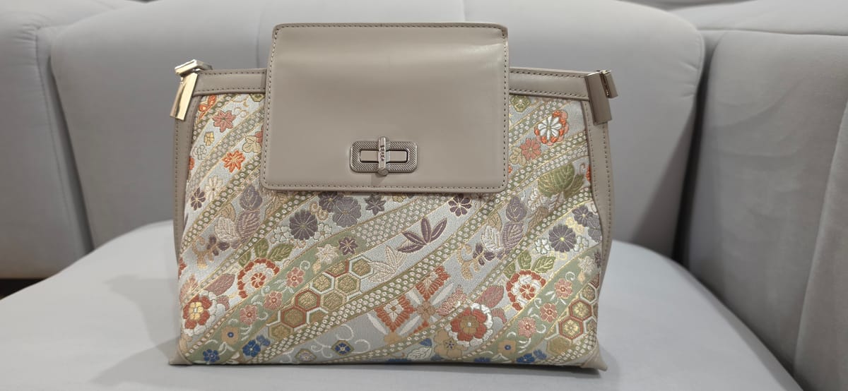 CFOB Closet Full Of Bag CFOB Elegant Asian-Inspired Floral Bag