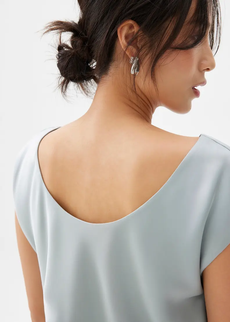 Love, Bonito Love Bonito Reversible Satin Shell Top - Photo 4