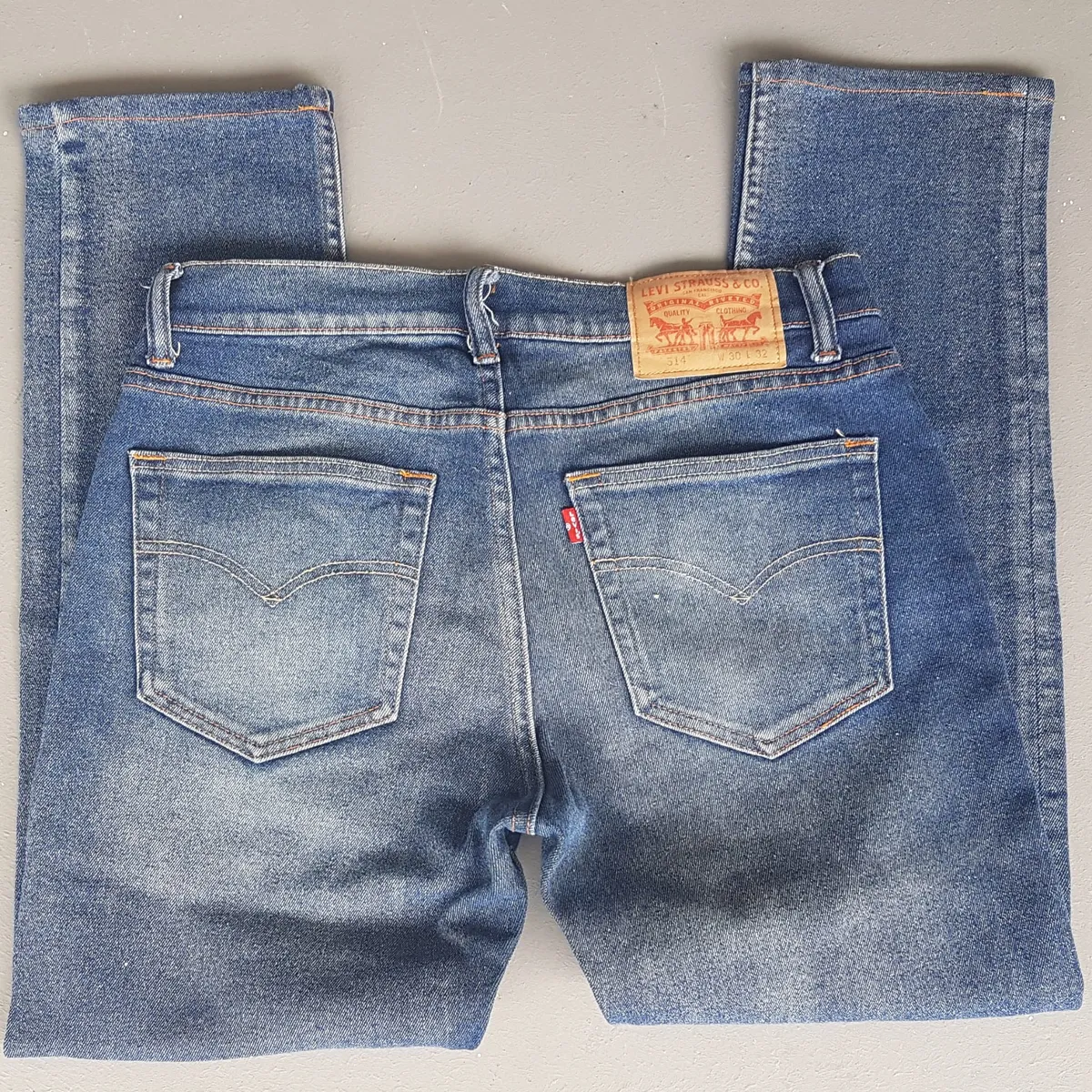 Levi's Original Levi’s Strauss Denim Jeans, Levi’s Soft Denim 505 Model, Red Tab, W31 L32, Cool Bottoms, Cosmopolitan, Stretchable, Retro Pants, Timeless Classic, American Jeans, Sleek Design, Sophistication, Pop Culture, Hip Hop, Rock Star, Cult Street Fashion - Photo 7