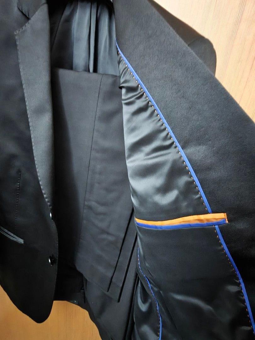 Domanchi Sleek Black Domanchi Suit - Formal & Classy - Photo 4
