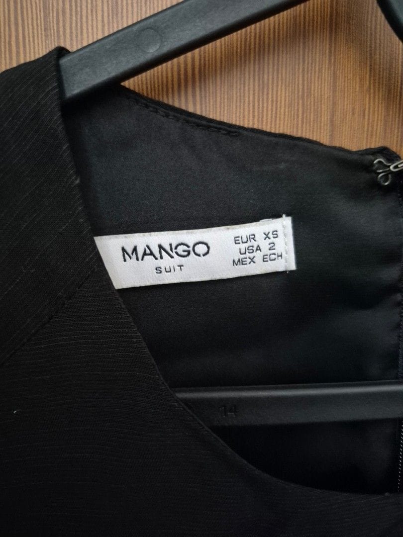 Mango Chic Mango Black Dress (XS) - Perfect Fit! - Photo 2