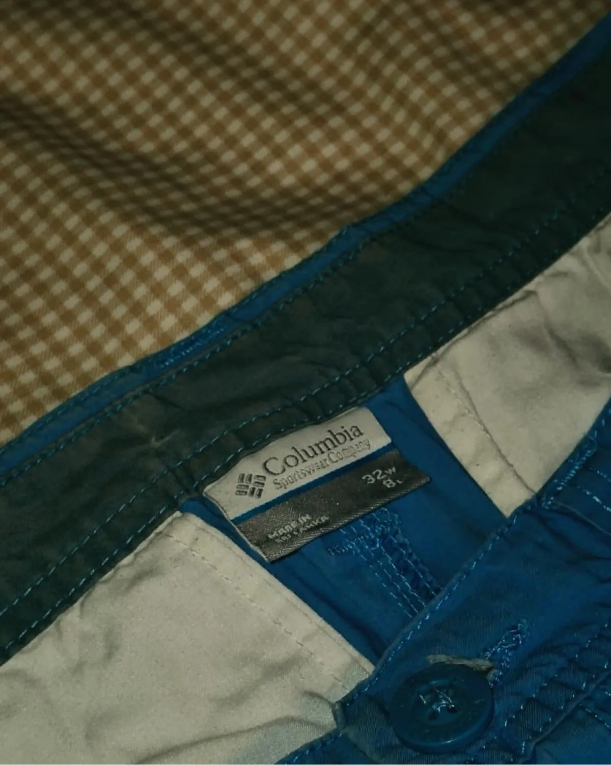 Columbia  Blue Columbia Chino Shorts - Photo 4
