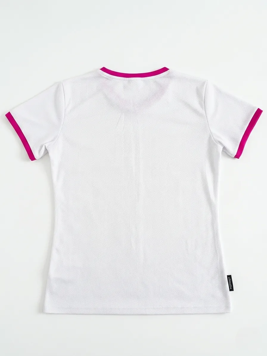 Adidas Adidas Women's White Training Sports Dri-Fit T-Shirt Top - Photo 2