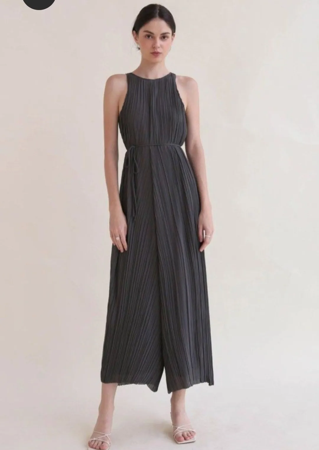 The Willow Label Pleated Jumpsuit