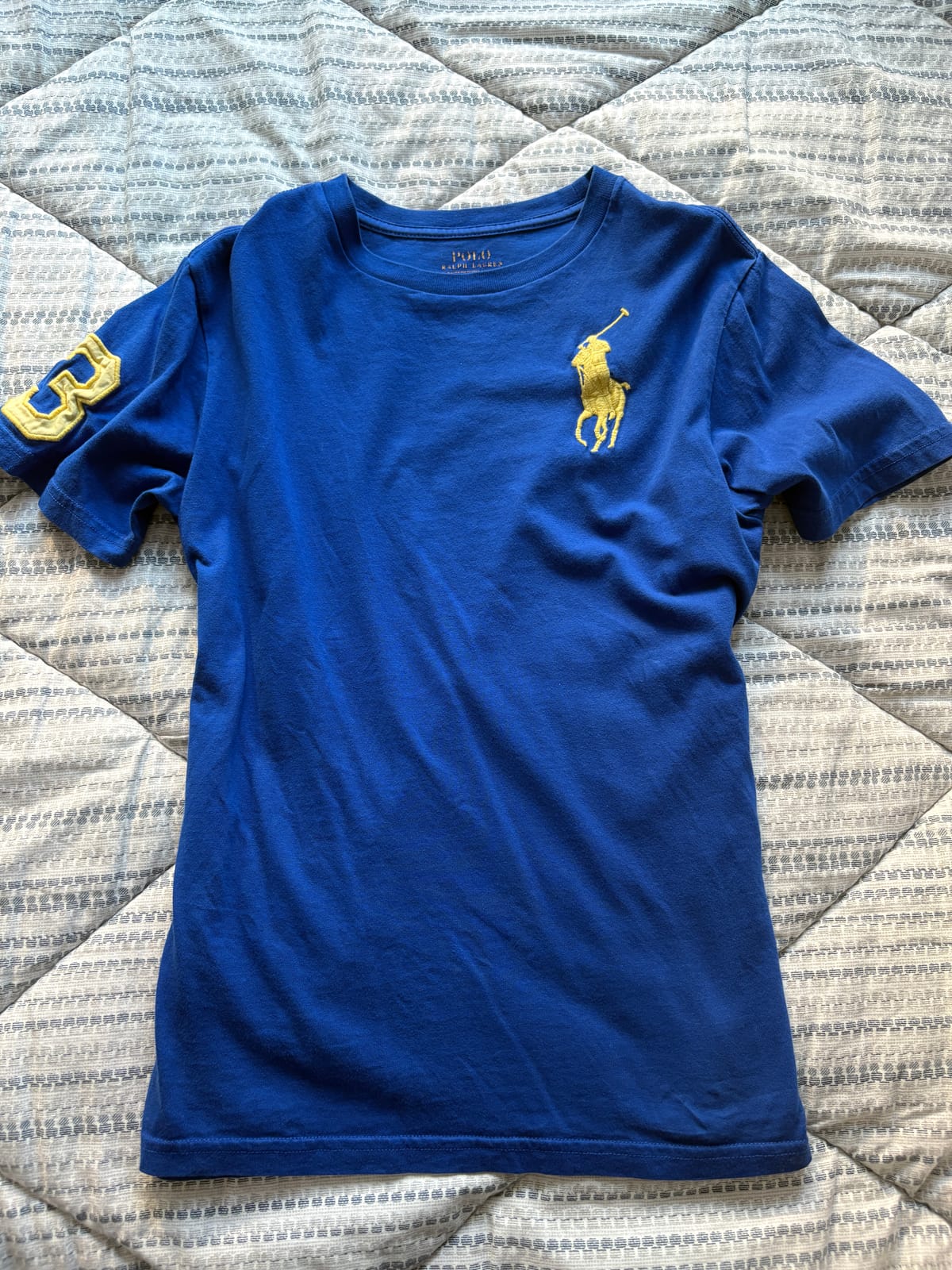 Ralph Lauren Polo Tee with Embroidered Details