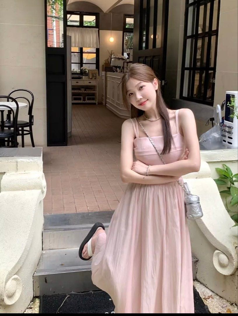 Soft pink fairy-core summer dress 👗✨ - Photo 5