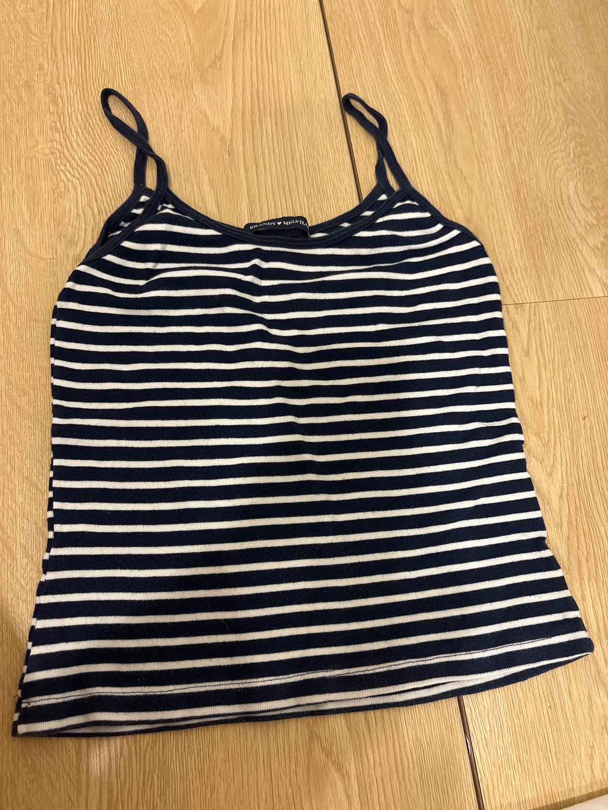 Brandy Melville Striped Spaghetti Strap Tank Top