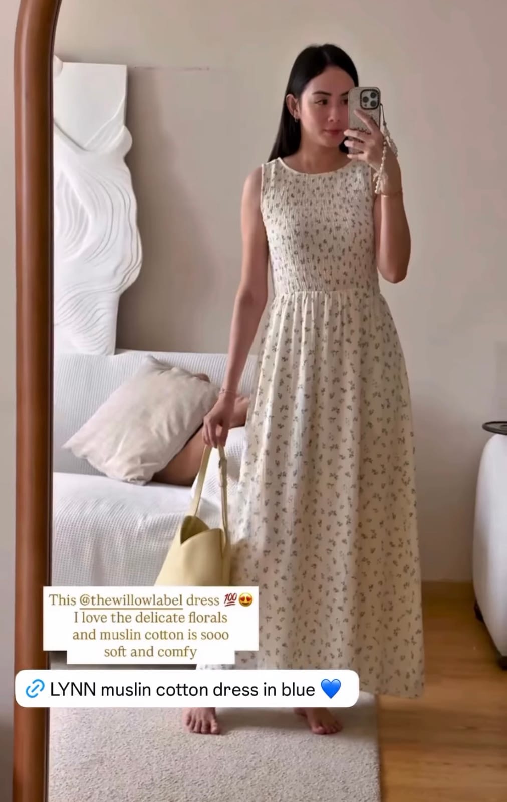 The Willow Label TWL Lynn Floral Muslin Cotton Maxi Dress