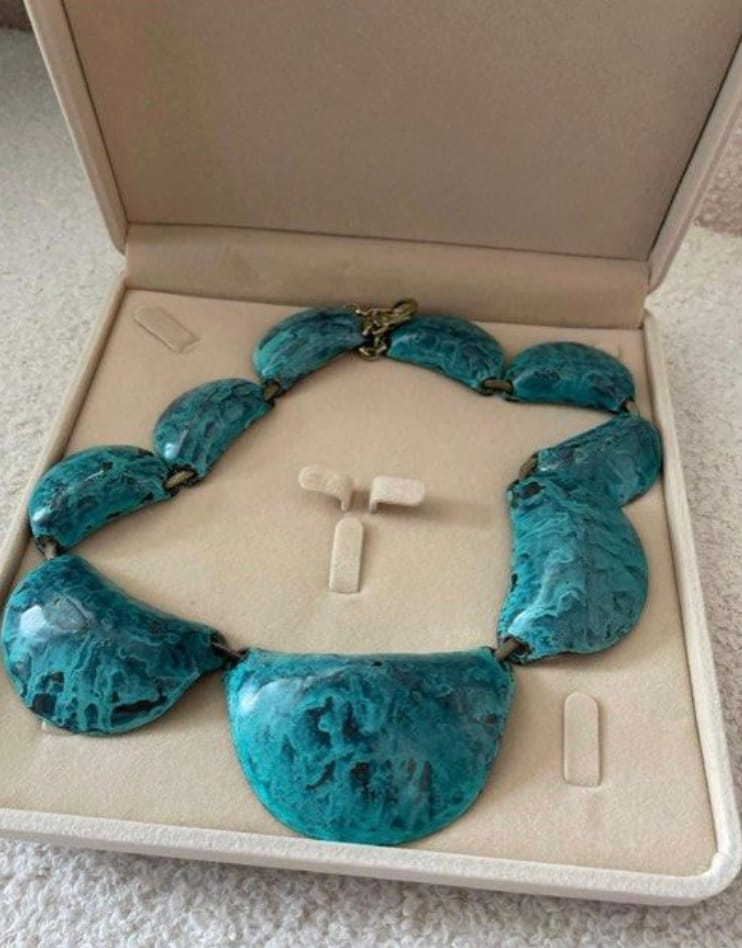 Boho Chic Turquoise Necklace by Kenneth Cole