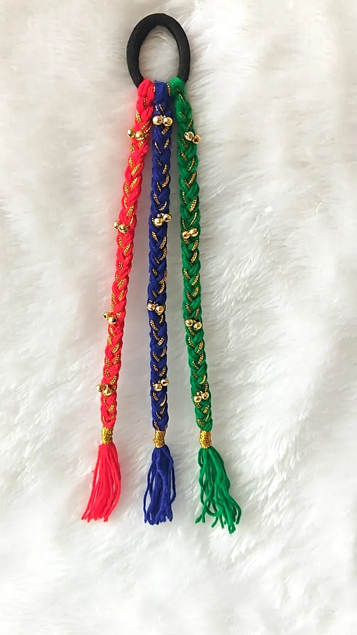 Colourful Boho Hair Ties - Photo 6
