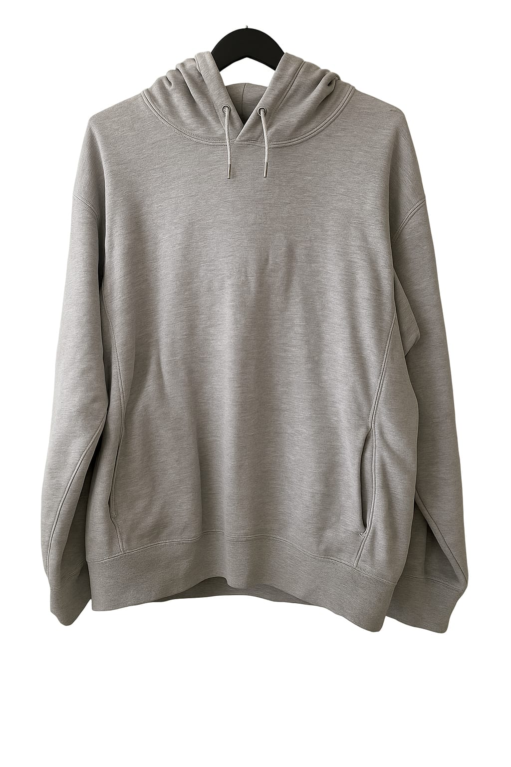 Uniqlo UNIQLO Men's Grey Hoodie With Pockets (XL)