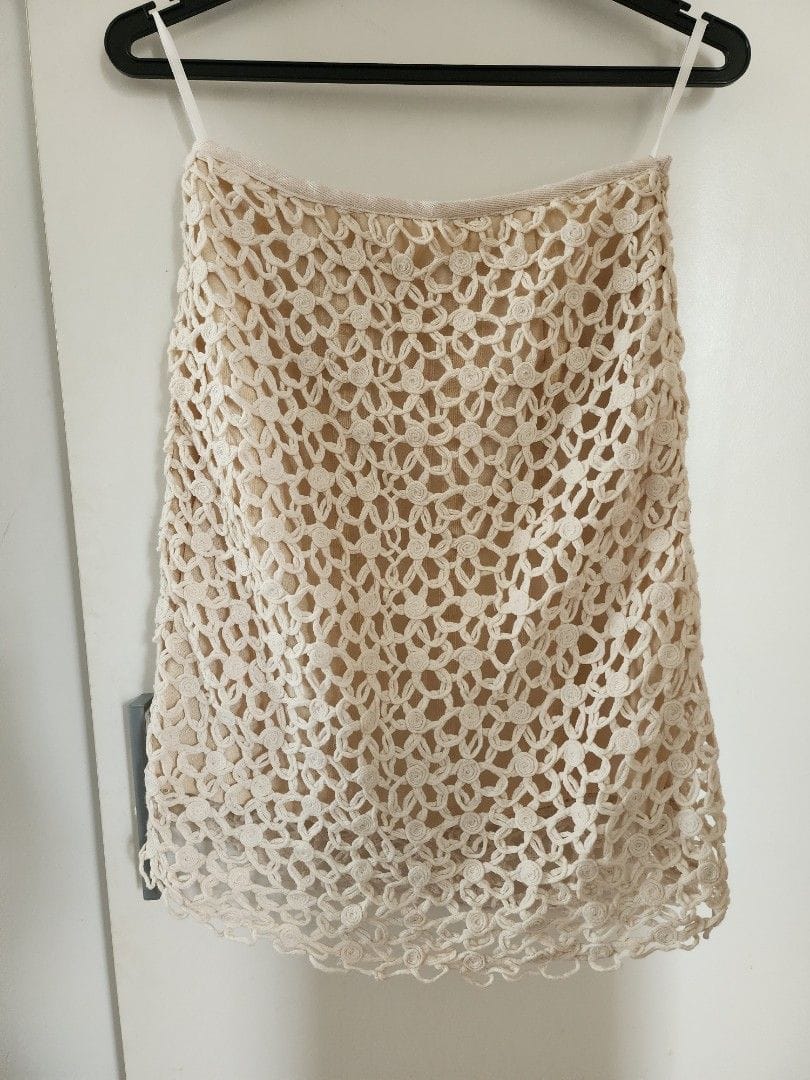 Floral Lace Mini Skirt - Babe Vibes