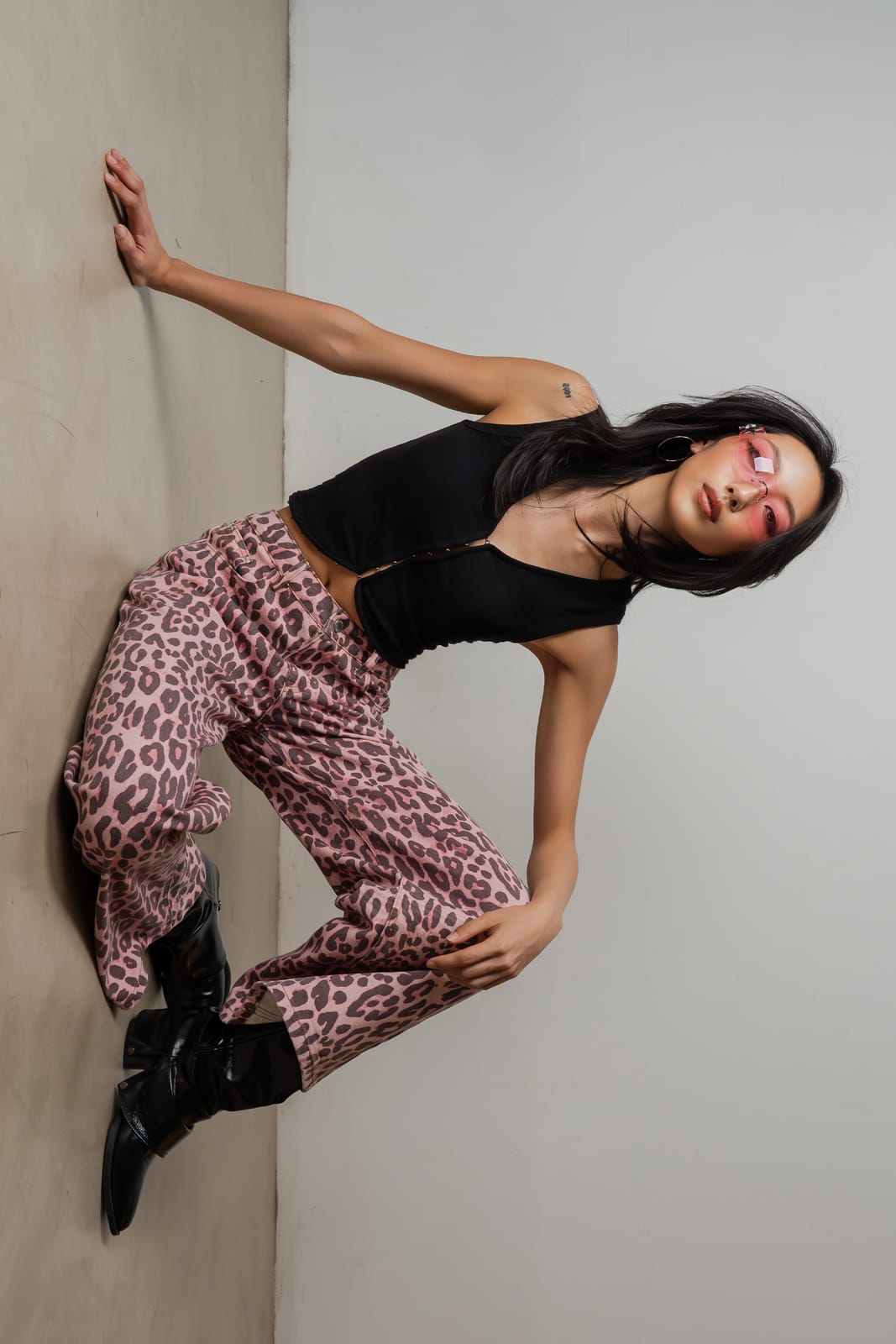 Young Hungry Free YHF Curveball Hooked Curve Top Black - Photo 3