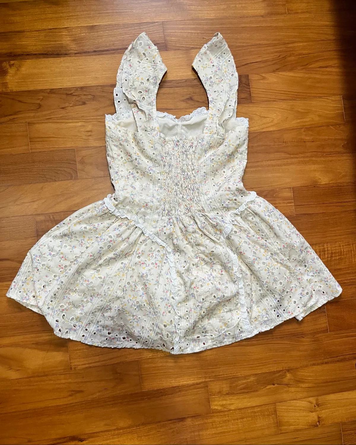 Viet style floral romper - Photo 3