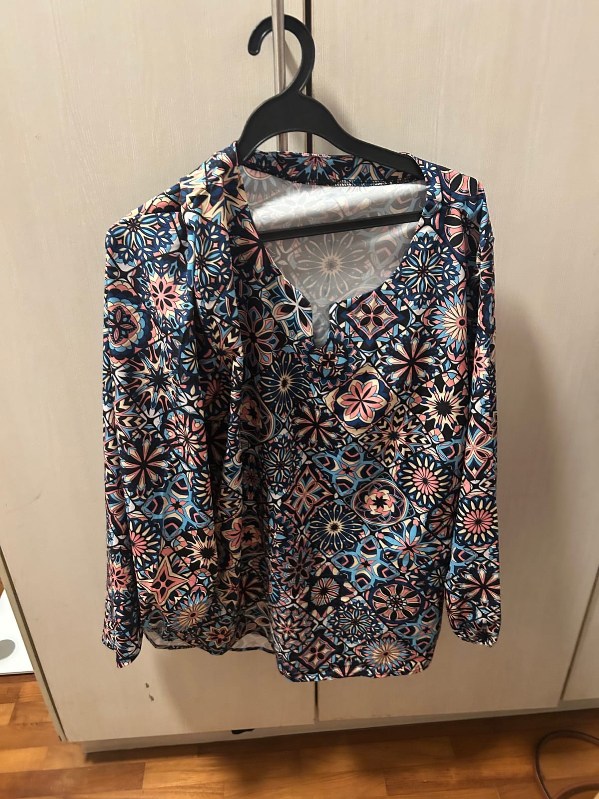 Colorful Boho Mandala Pattern top