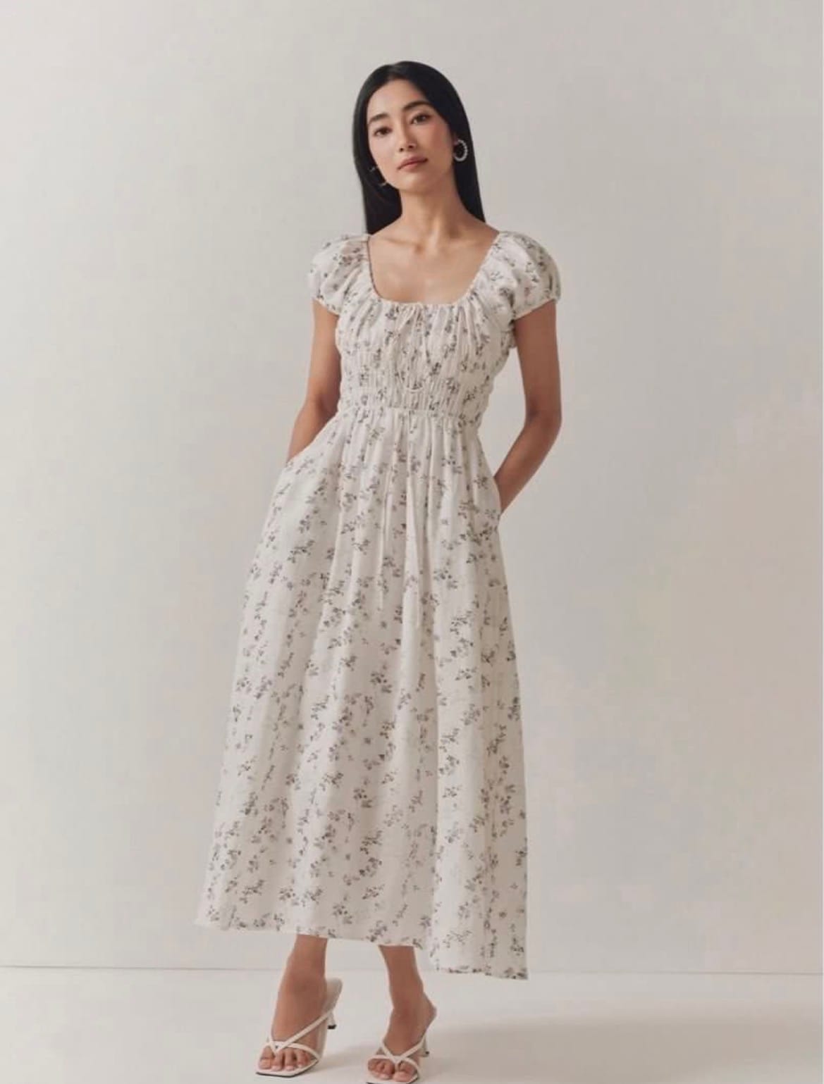 Caramel Monster Mia Dress in Heather - Photo 4
