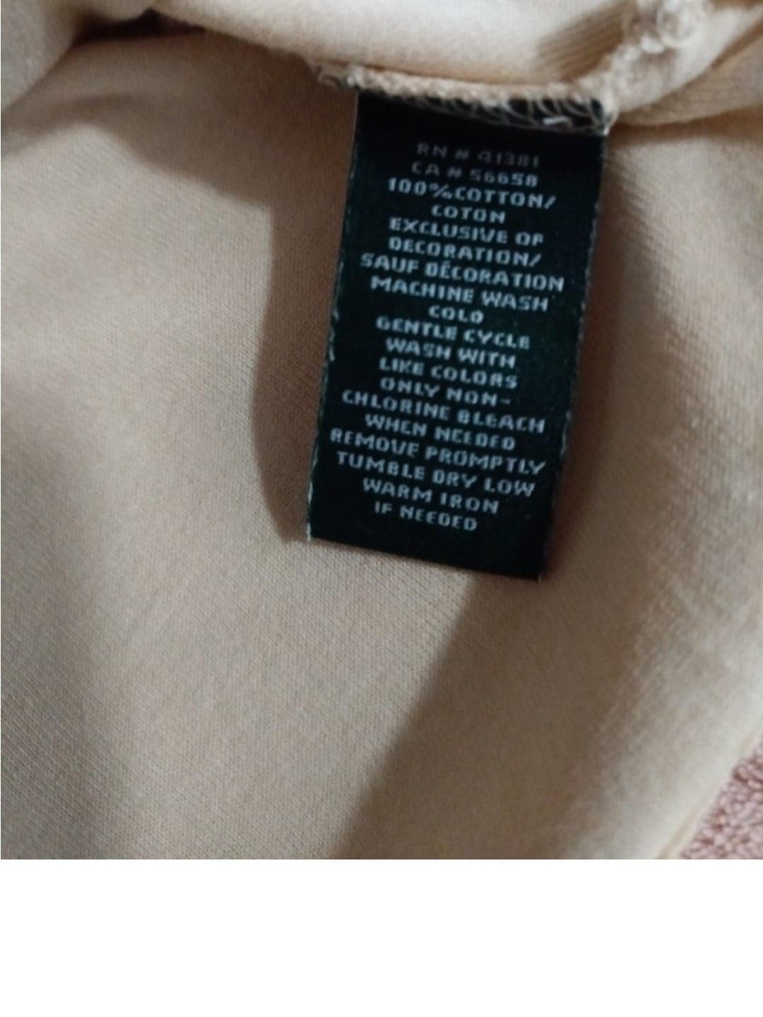Lauren Ralph Lauren Lauren Ralph Lauren Beige Cotton Top (Size S) - Photo 4