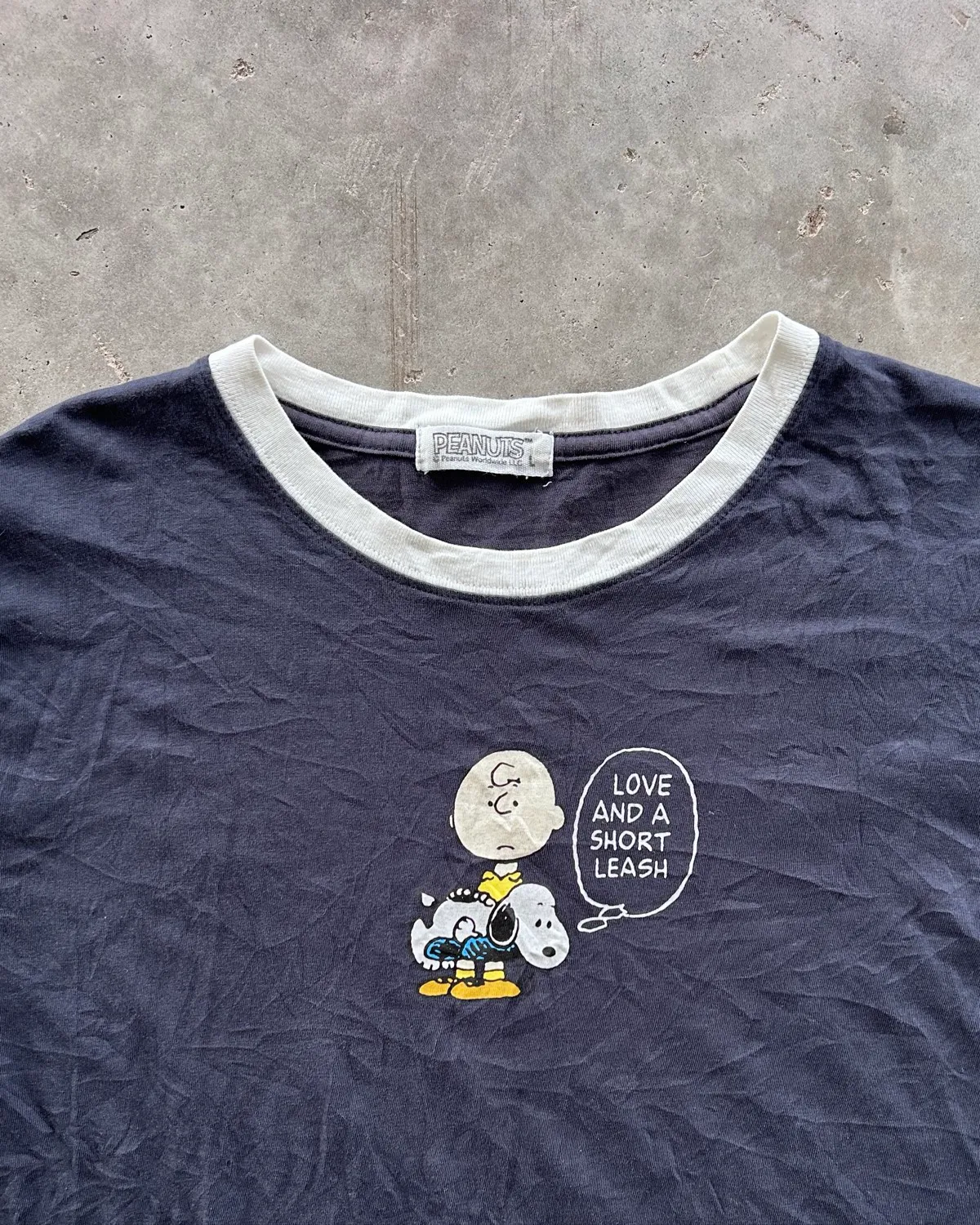 Peanuts Peanuts Vintage Graphic Ringer Tee - Photo 3