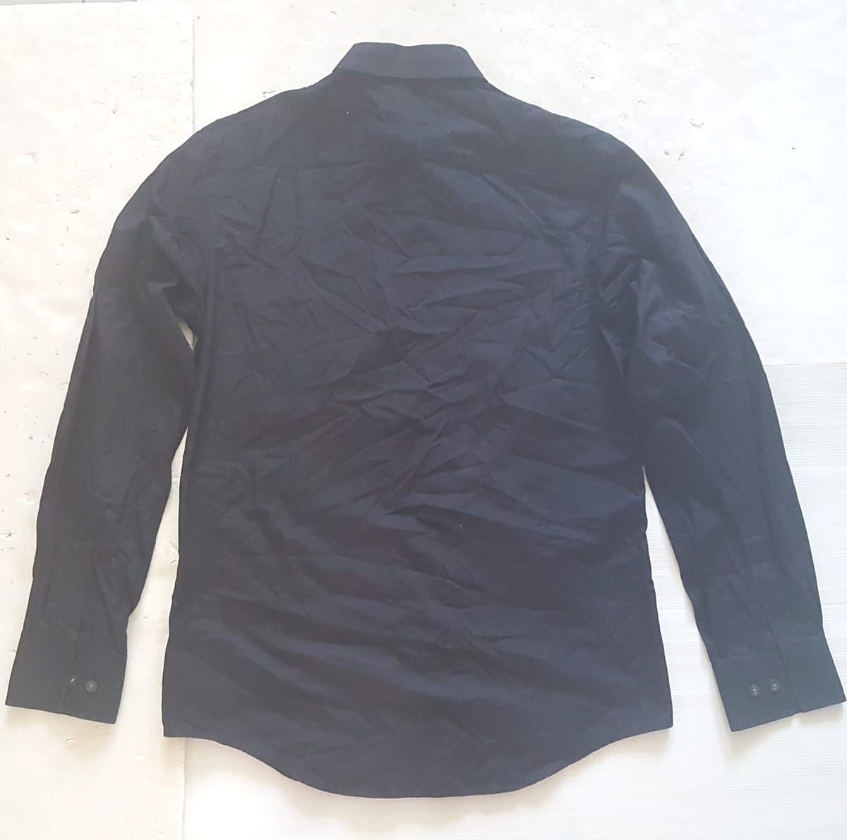 Burberry Original BURBERRY London Shirt, Classic BLACK Long-Sleeved Top, Cosmopolitan, Smart 7 Buttons Shirt, One Pocket, Japanese Inspiration, Luxury Lifestyle, Sleek Design, Sophistication, Streetwise, Timeless Appeal, Urban Living, Cult Street Fashion - Photo 2