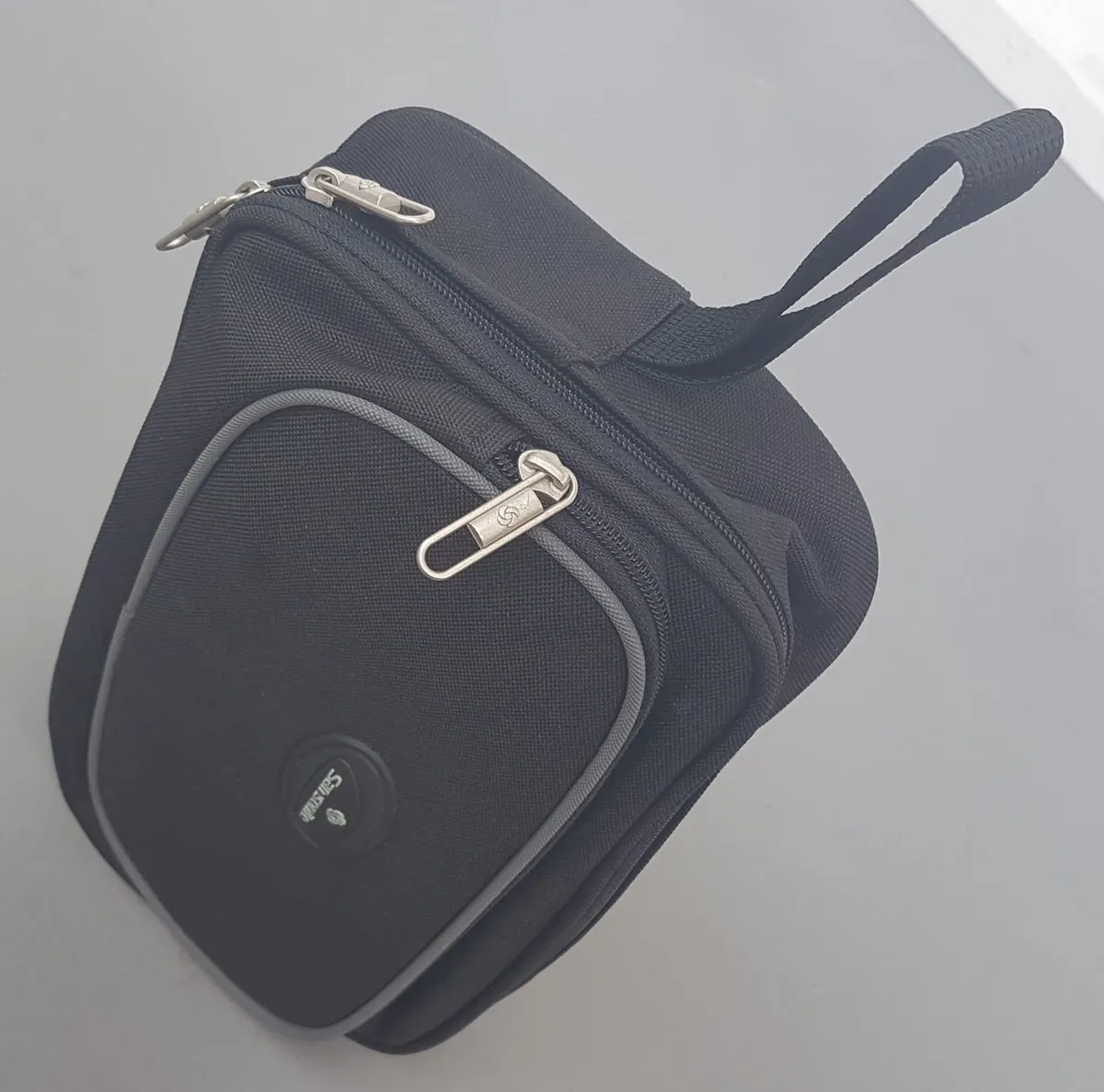 Samsonite Original Samsonite 225 Series AIRSTOP Plus Lucid Pouch, Cool Black Clutch, Cosmopolitan, Intricate Design, Satchel Bag, Side Handle, Luxury Lifestyle, Travel Organizer, Pop Culture, Sophistication, Streetwise, Timeless Appeal, Cult Street Fashion - Photo 7