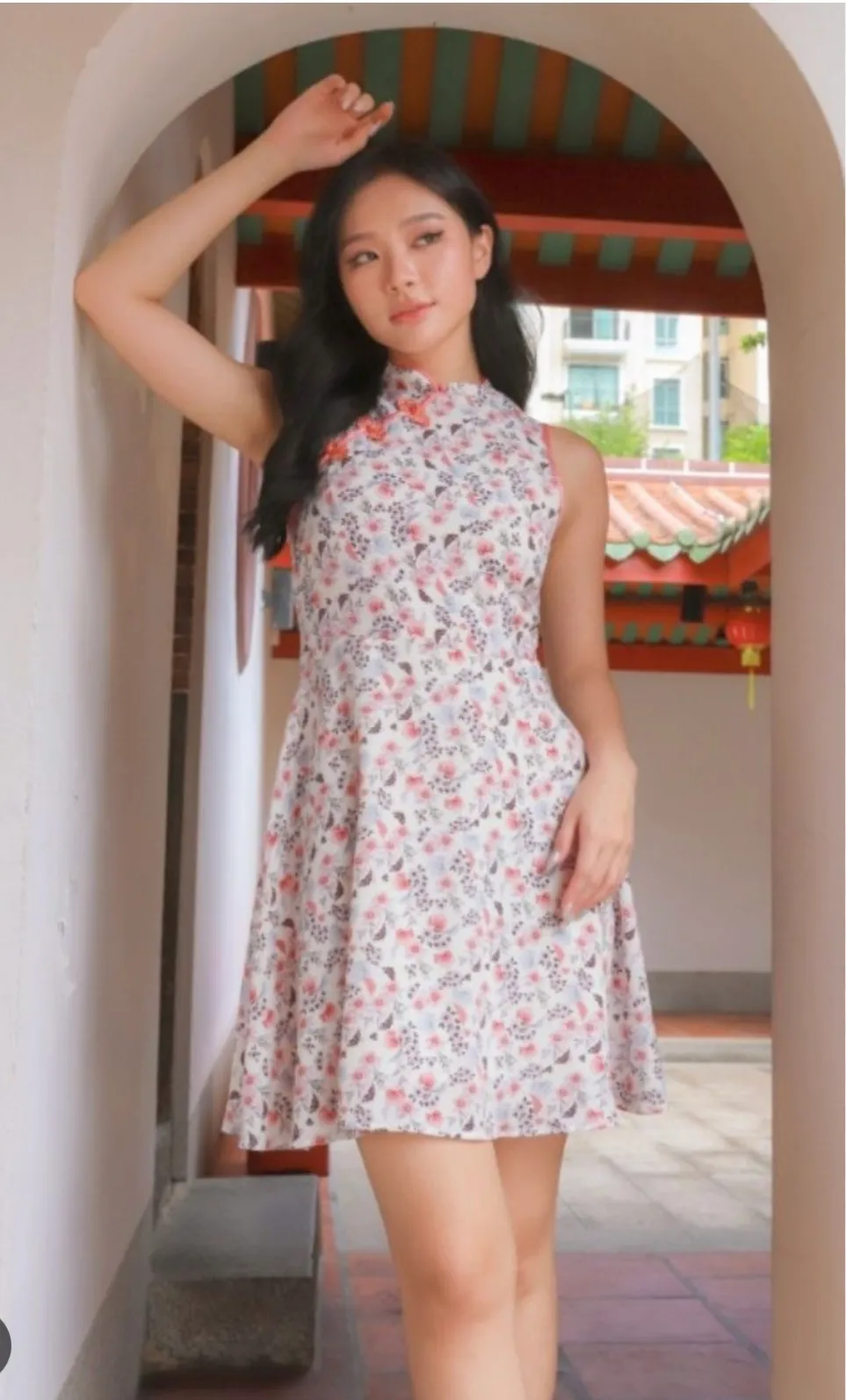 Floral Sleeveless Dress