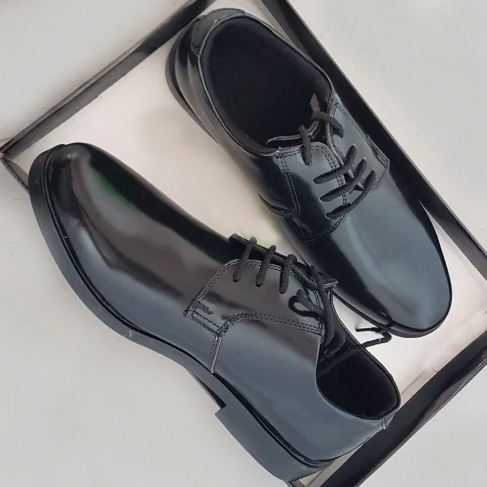 Core Comfort Professional Black Dress Shoes, US 10, UK 9, EU 43, Black Working Shoes, Original Service Shoes, Cosmopolitan, Number 1 Parade Shoes, Core Comfort Design, Sophistication, Military Standard, Timeless Appeal, Urban Style, Pop Culture, Cult Street Fashion - Photo 2