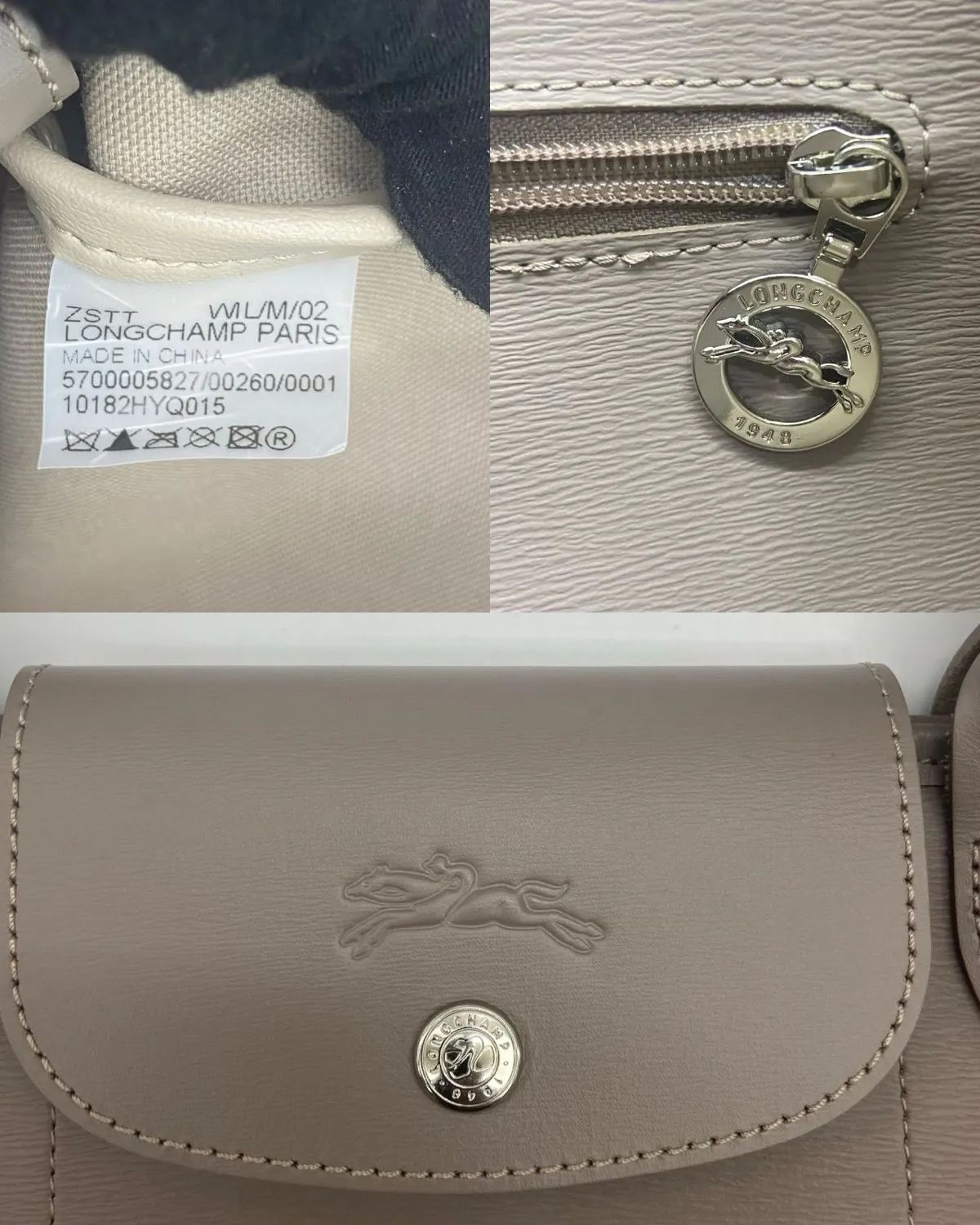 Longchamp Authentic Longchamp Le Pliage city Taupe Tote Bag - Photo 8