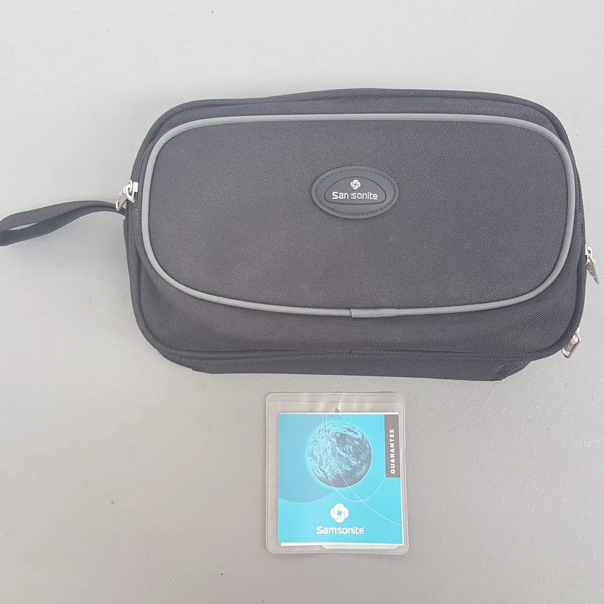 Samsonite Original Samsonite 225 Series AIRSTOP Plus Lucid Pouch, Cool Black Clutch, Cosmopolitan, Intricate Design, Satchel Bag, Side Handle, Luxury Lifestyle, Travel Organizer, Pop Culture, Sophistication, Streetwise, Timeless Appeal, Cult Street Fashion - Photo 5