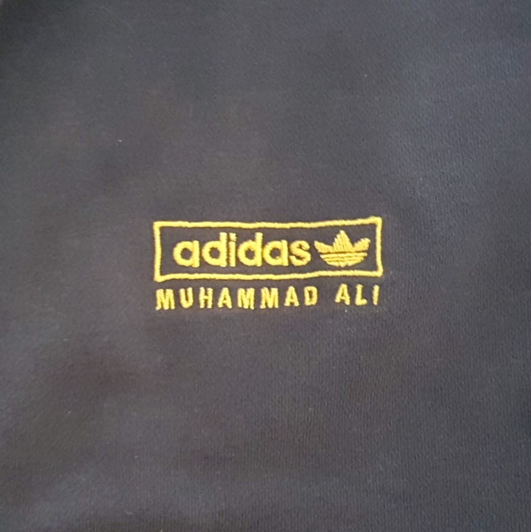 Adidas Vintage Muhammed Ali Limited Edition ADIDAS Jacket, GOAT, Greatest of All Time, Retro Adidas Zipper Jacket, Cosmopolitan, Black Tracksuit, Sleek ADIDAS Sweatshirt, Outerwear, 3X World Heavyweight Boxing Champion, Pop Culture, Timeless Classic - Photo 8