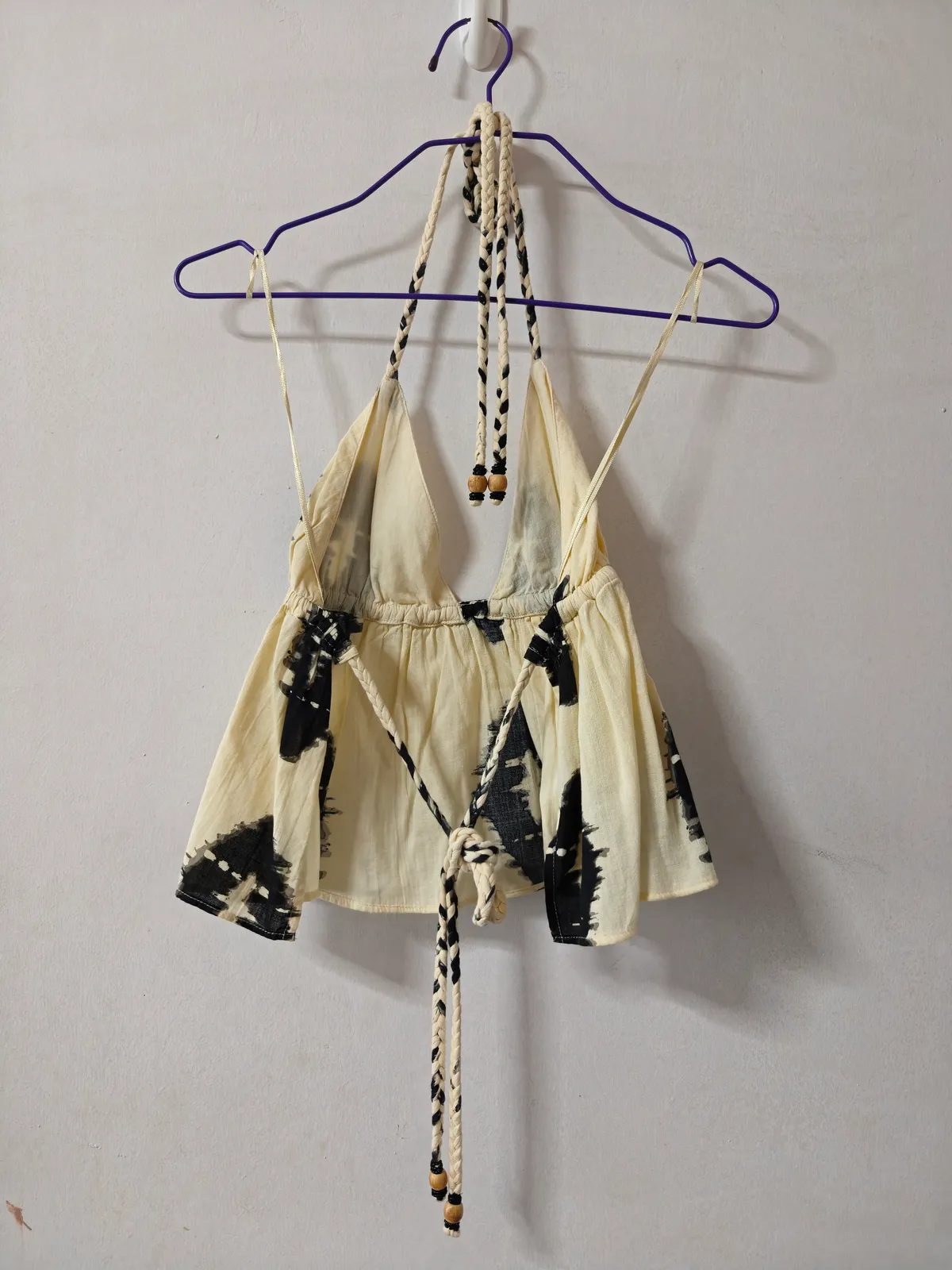 Zara Boho Chic Halter Crop Top - Photo 3