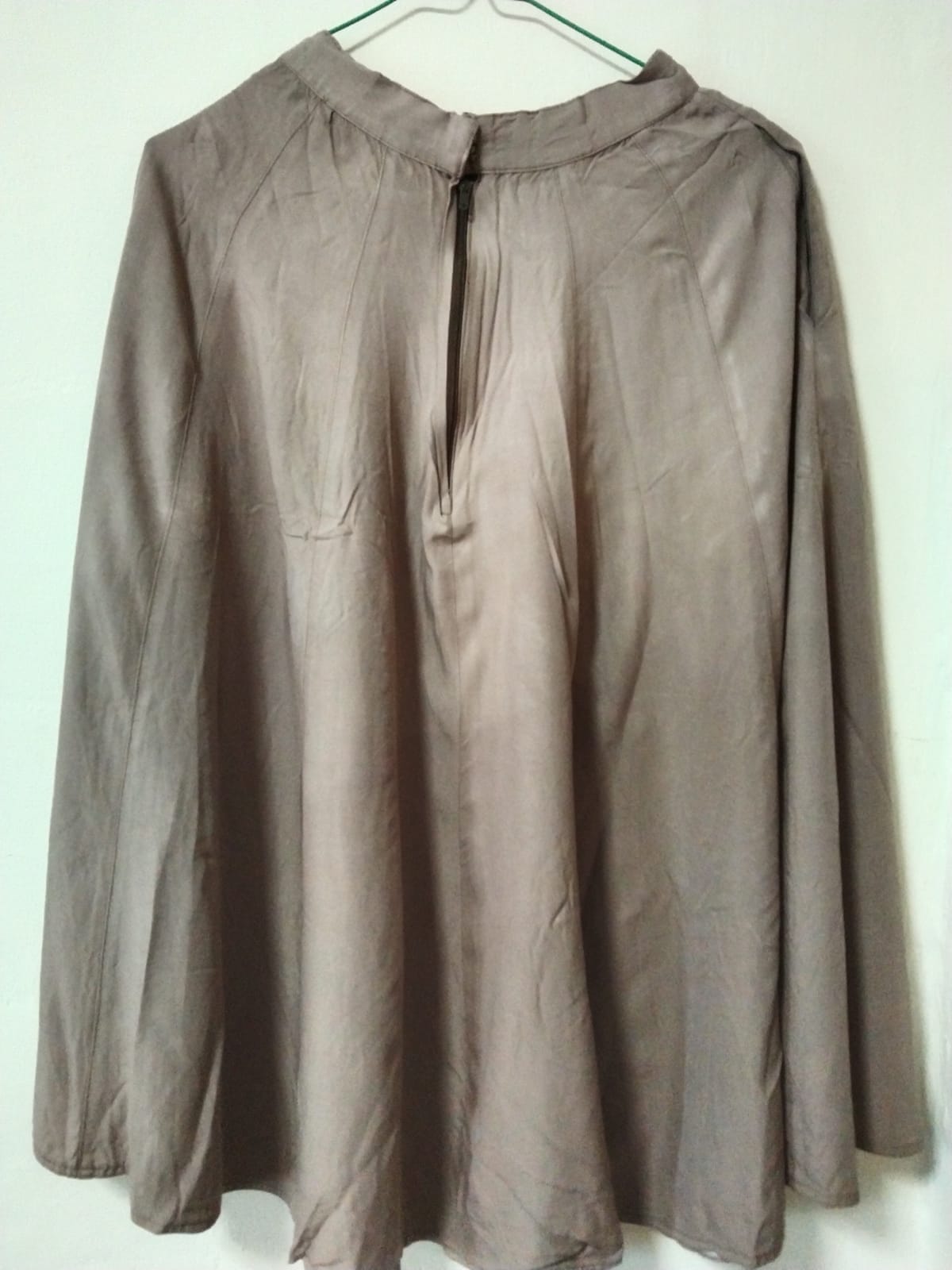 Chic Taupe A-Line Skirt