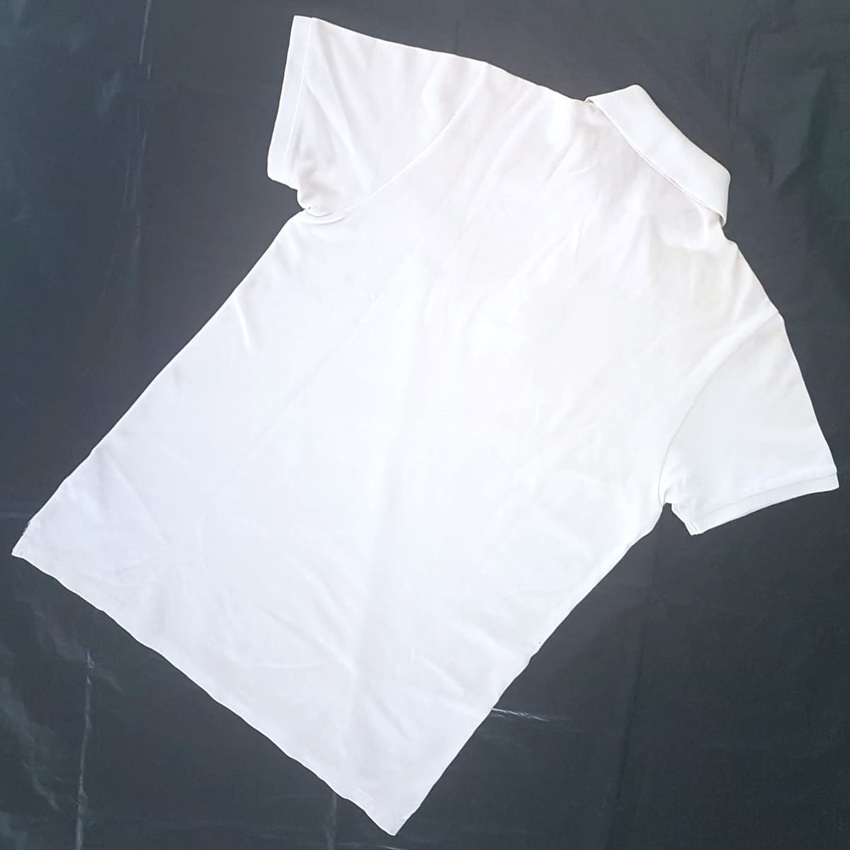 Ben Sherman Original BEN SHERMAN Polo Shirt, Cool WHITE Top, Signature Model, Cosmopolitan, Sleek 2 Buttons Shirt, UK Union Jack Flag, English Classic, Luxury Lifestyle, Urban Living, Streetwise, Sophistication, Timeless Appeal, Pop Culture, Cult Street Fashion - Photo 6