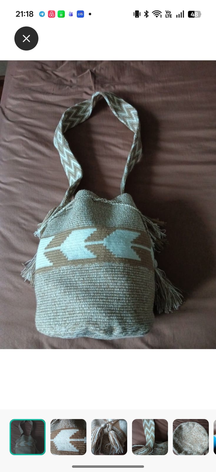 Handwoven Boho Chic Shoulder Bag