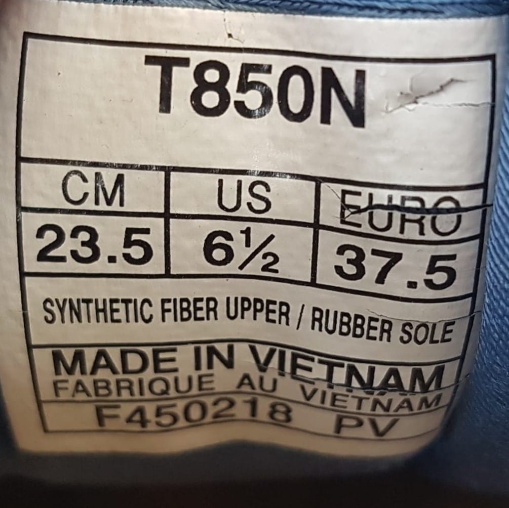 ASICS Original Asics Gel-Nimbus 20 Running Shoes, ASICS Designer Sneakers, JAPAN, Cosmopolitan, Roadster, Size US 6.5, EUR 37.5, CM 23.5, Sleek Blue & White Design, Streetwise, Sophistication, Urban Style, Pop Culture, Cult Street Fashion - Photo 6