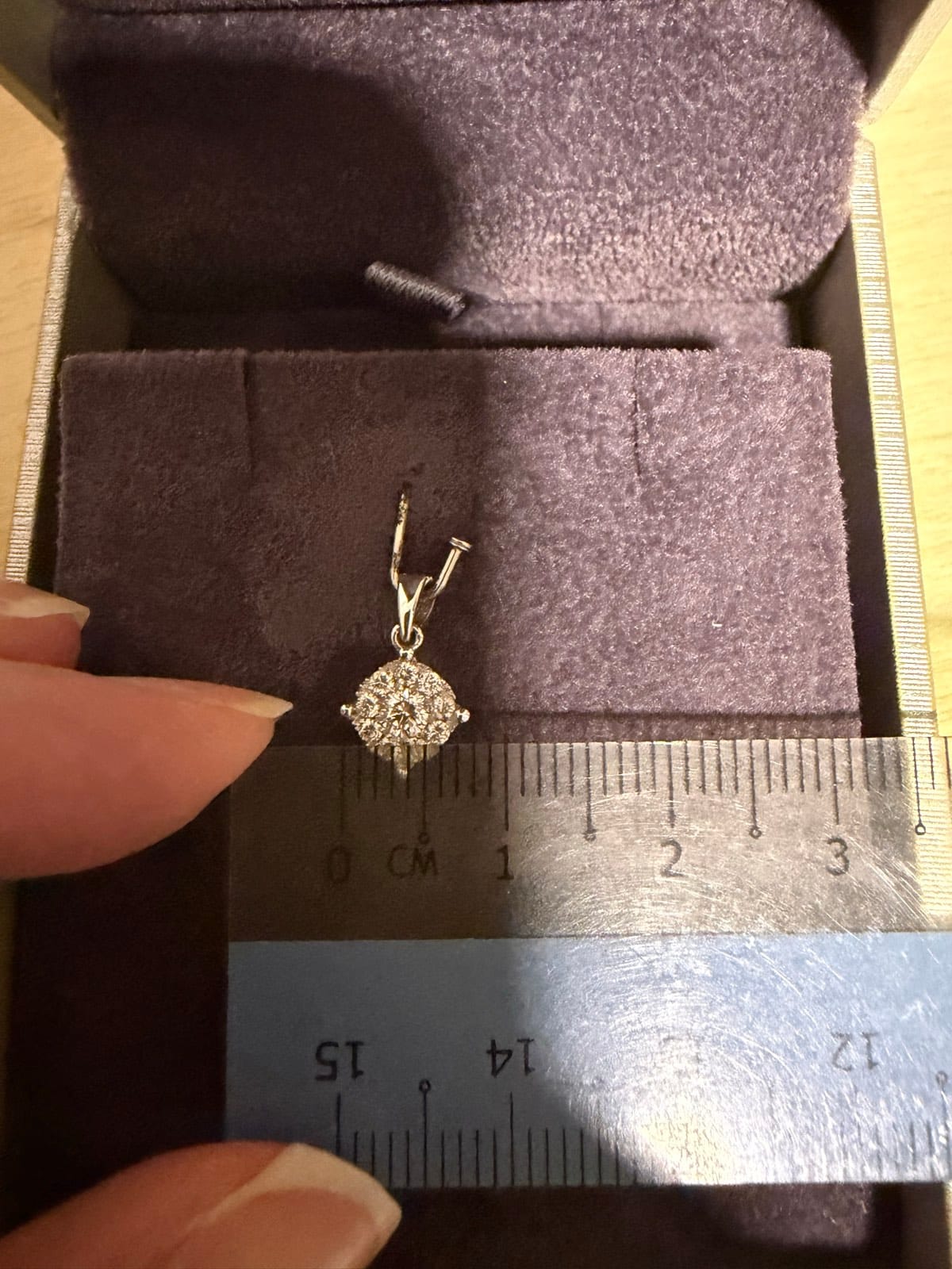 Goldheart Goldheart Regalia 14K white gold diamond pendant - Photo 3