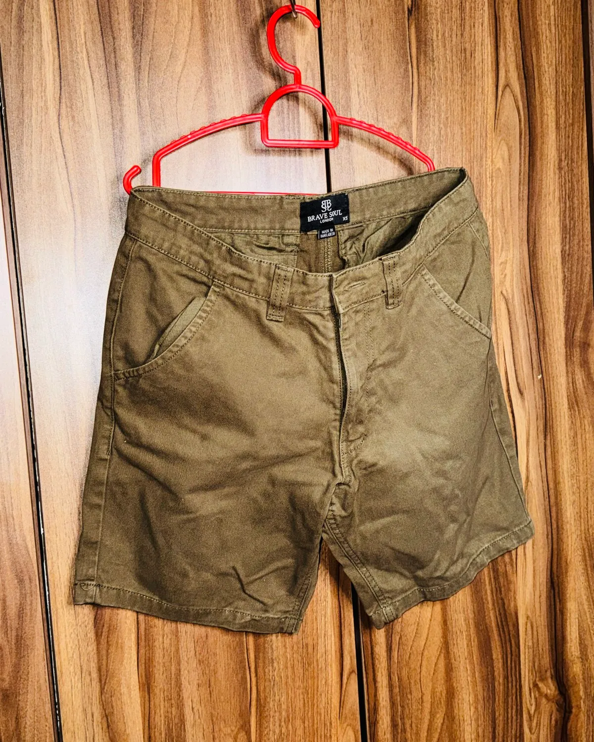 Brave Soul London  Olive green Brave Soul London Shorts - Photo 4