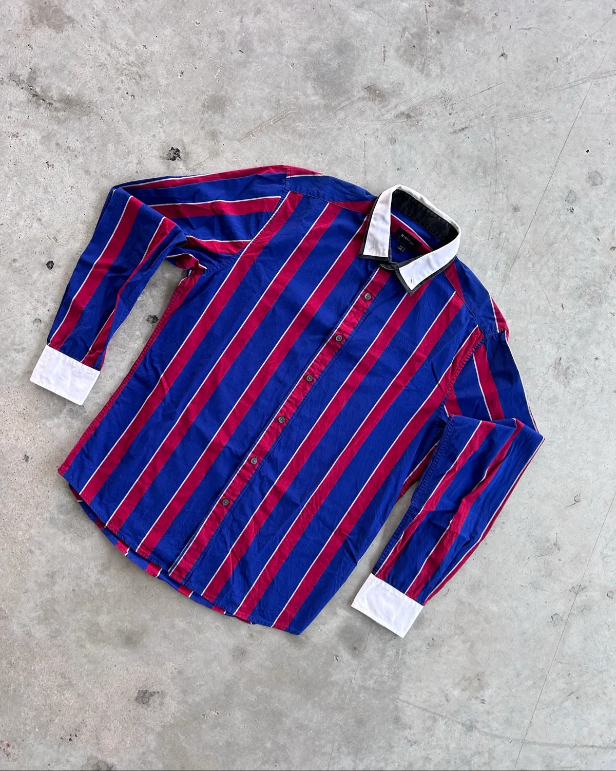 BIEM Bold Striped Long-Sleeve Shirt