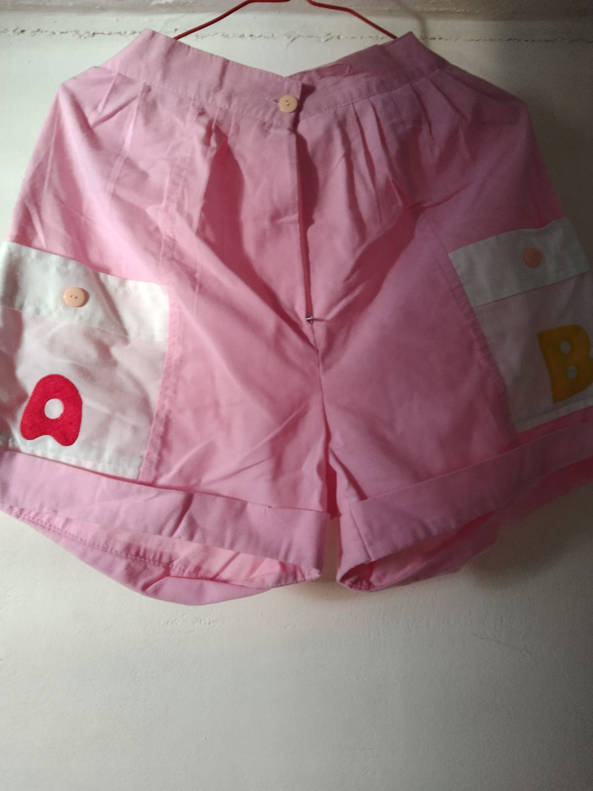 Pink Varsity Jacket with Bold 'P' Patch - Photo 2