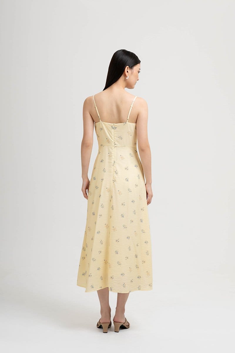 Love and Bravery Amanda Floral Print Cami Midi Dress - Photo 4