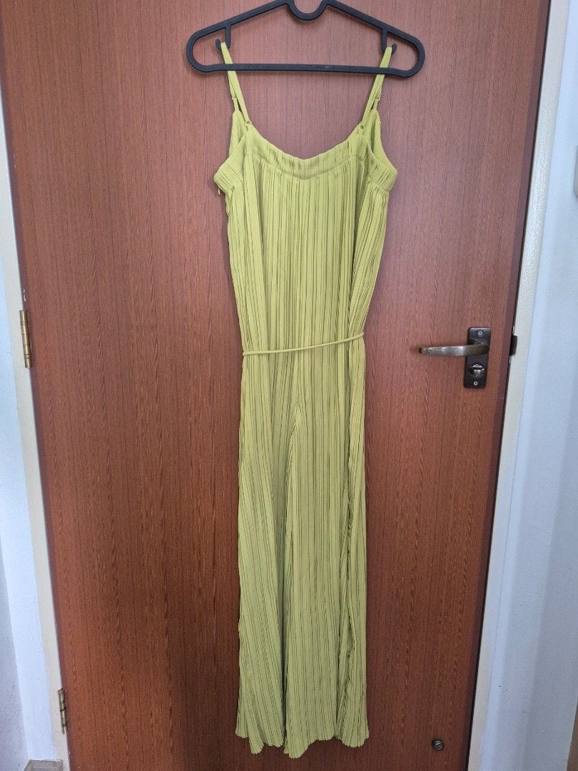 Love Bonito Wide-Leg Jumpsuit (Dusty Citron, L)