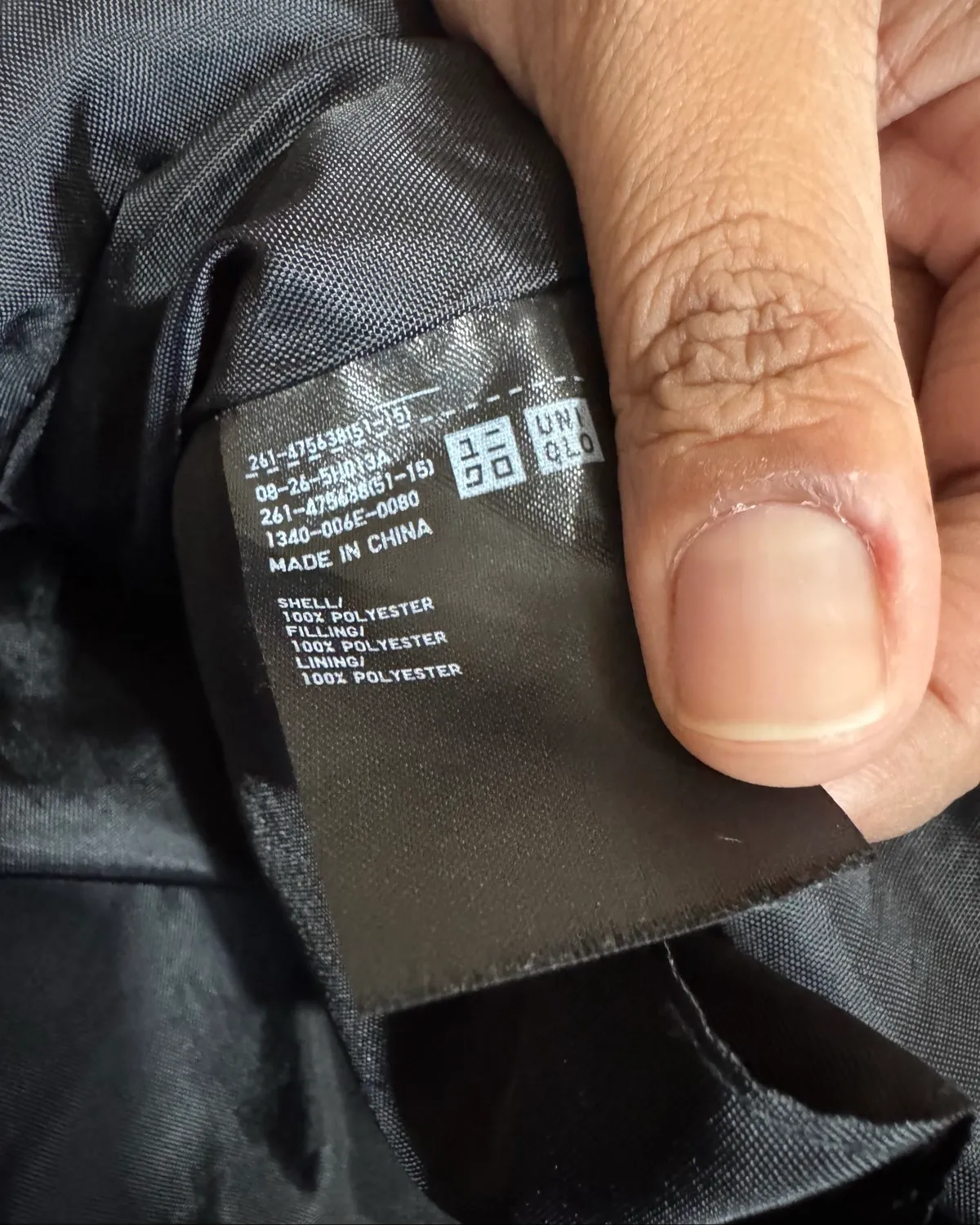 Uniqlo Uniqlo Black Slouch Bag - Photo 3